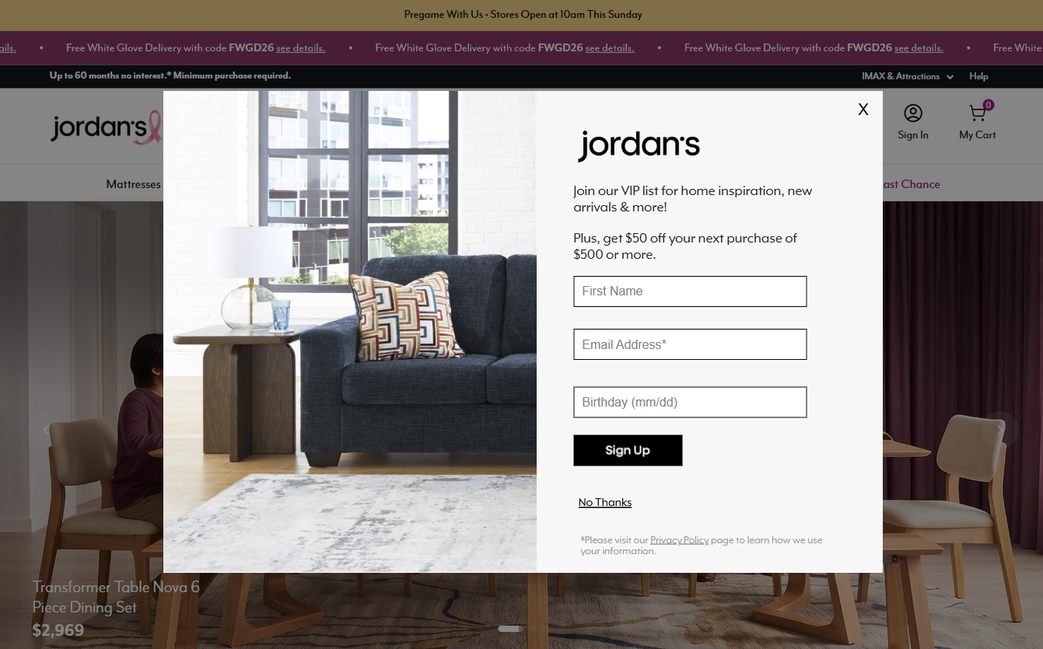 Jordan's – jordansfurniture.com