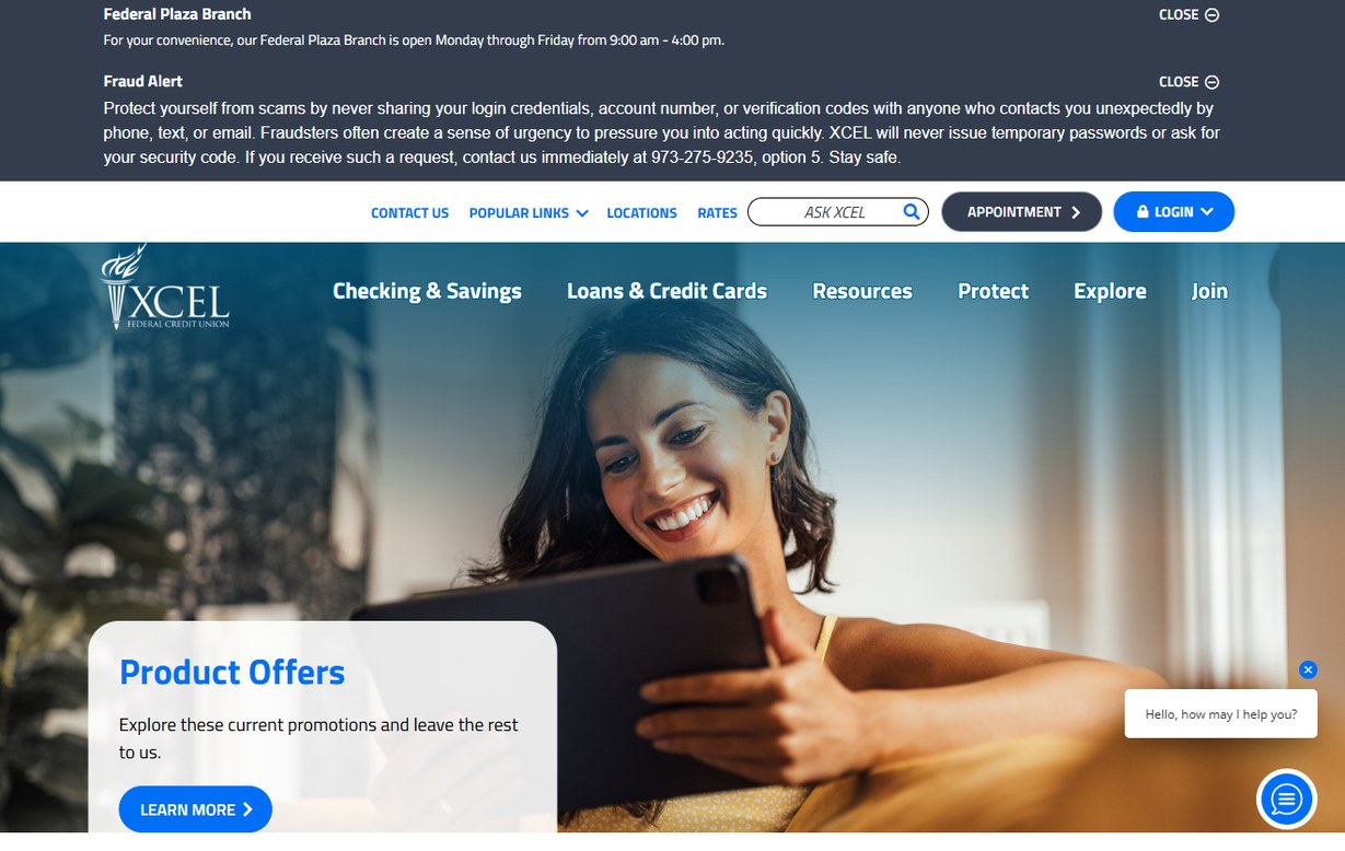 XCEL Federal Credit Union – xcelfcu.org