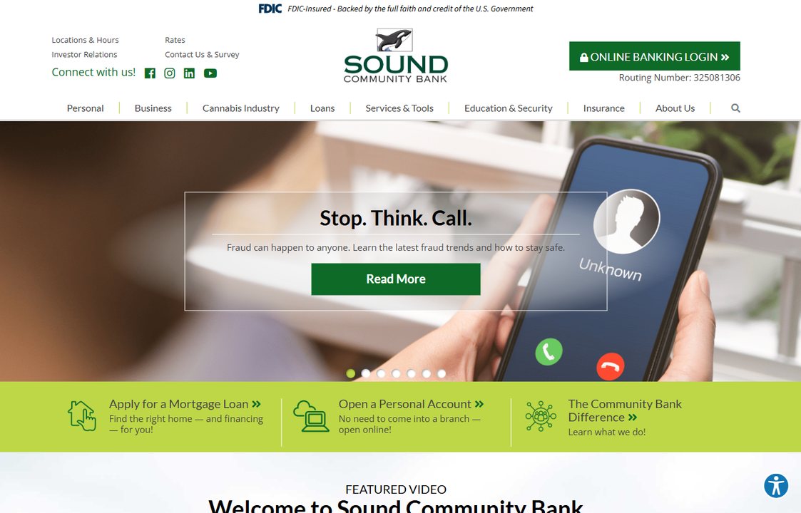 Sound Community Bank – soundcb.com