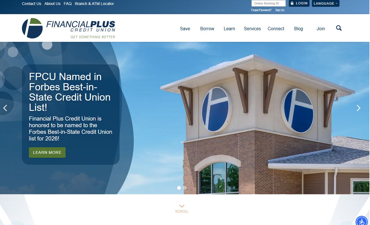 Financial Plus Credit Union – financialpluscu.com