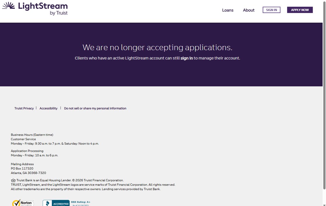 LightStream by Truist – lightstream.com