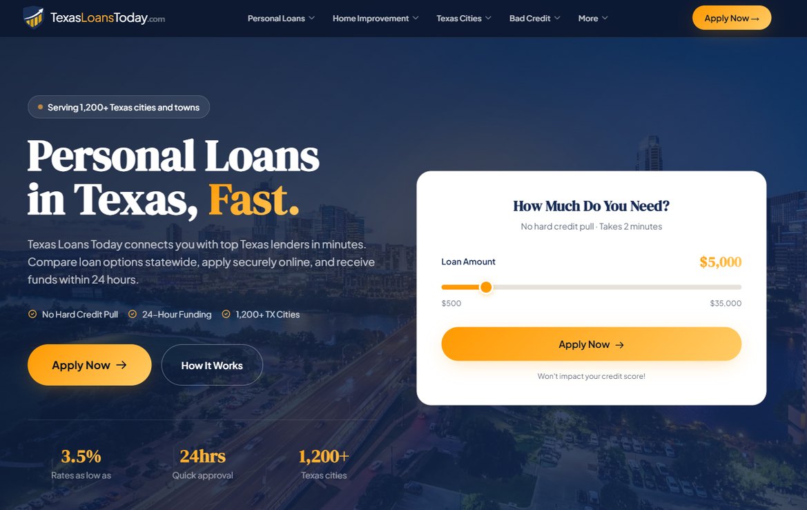 TexasLoansToday – texasloanstoday.com